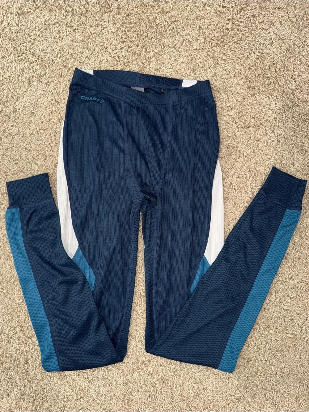 Craft Core Dry Baselayer Set Men’s Medium NWT | Blaze | Recycled Polyester Therm
